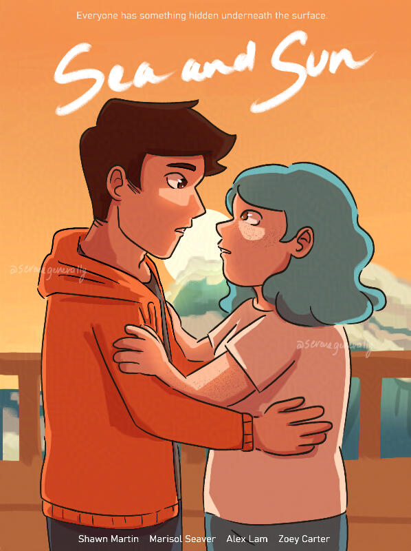 &quot;Sea and Sun&quot; Mock-up Movie Poster - 2025